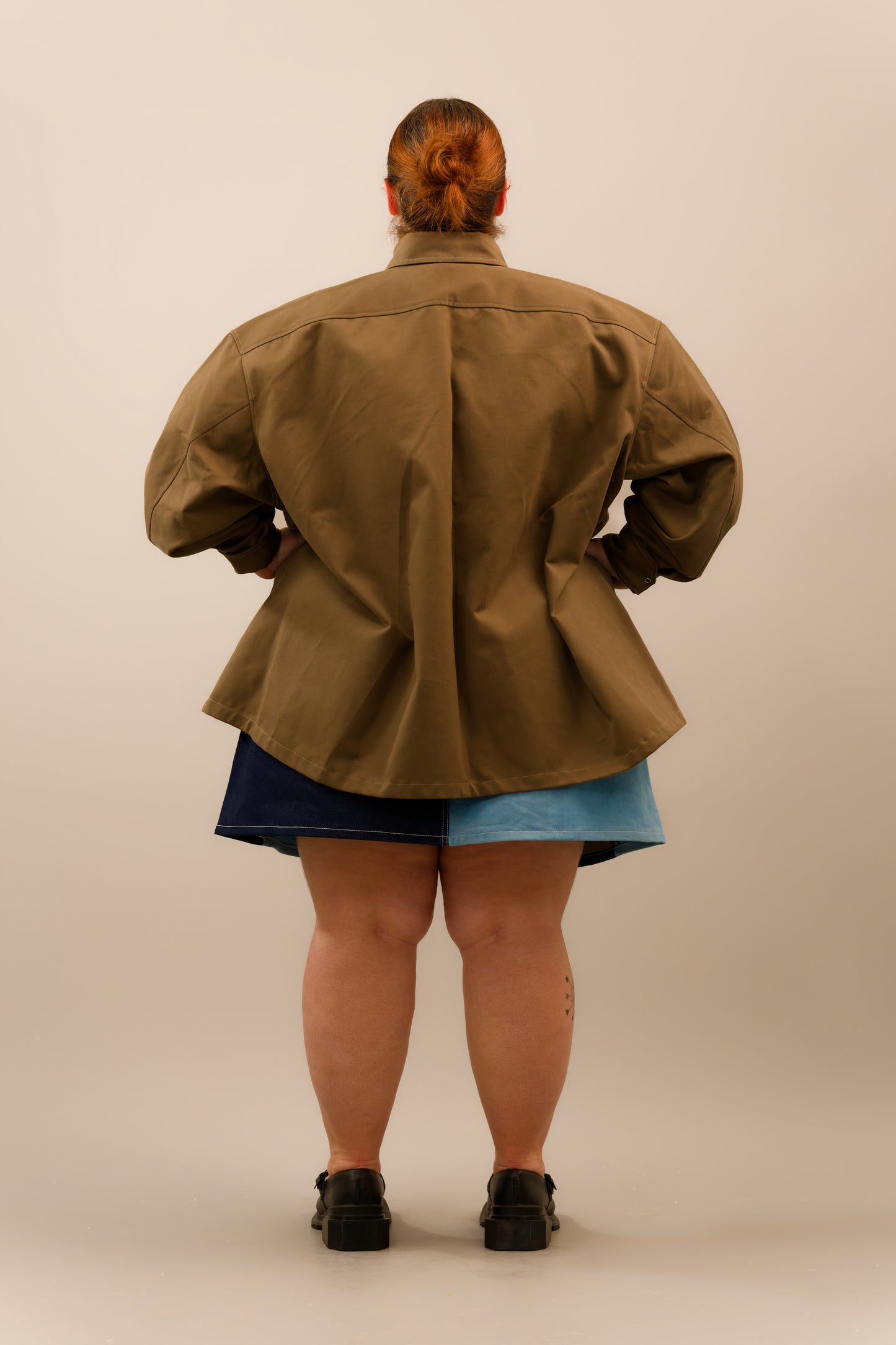 Khaki Denim Chore Jacket