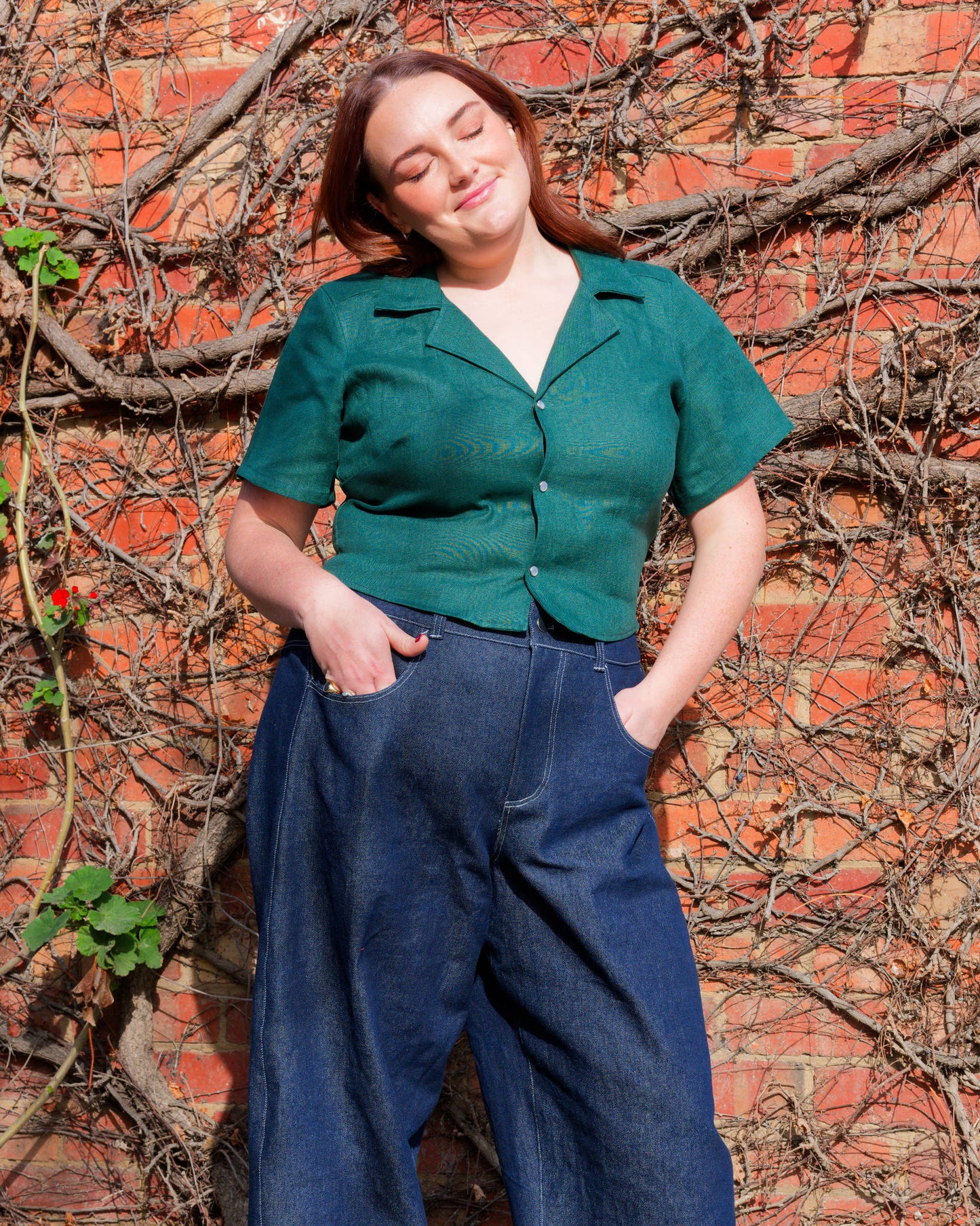 Magpie Short Sleeve Blouse