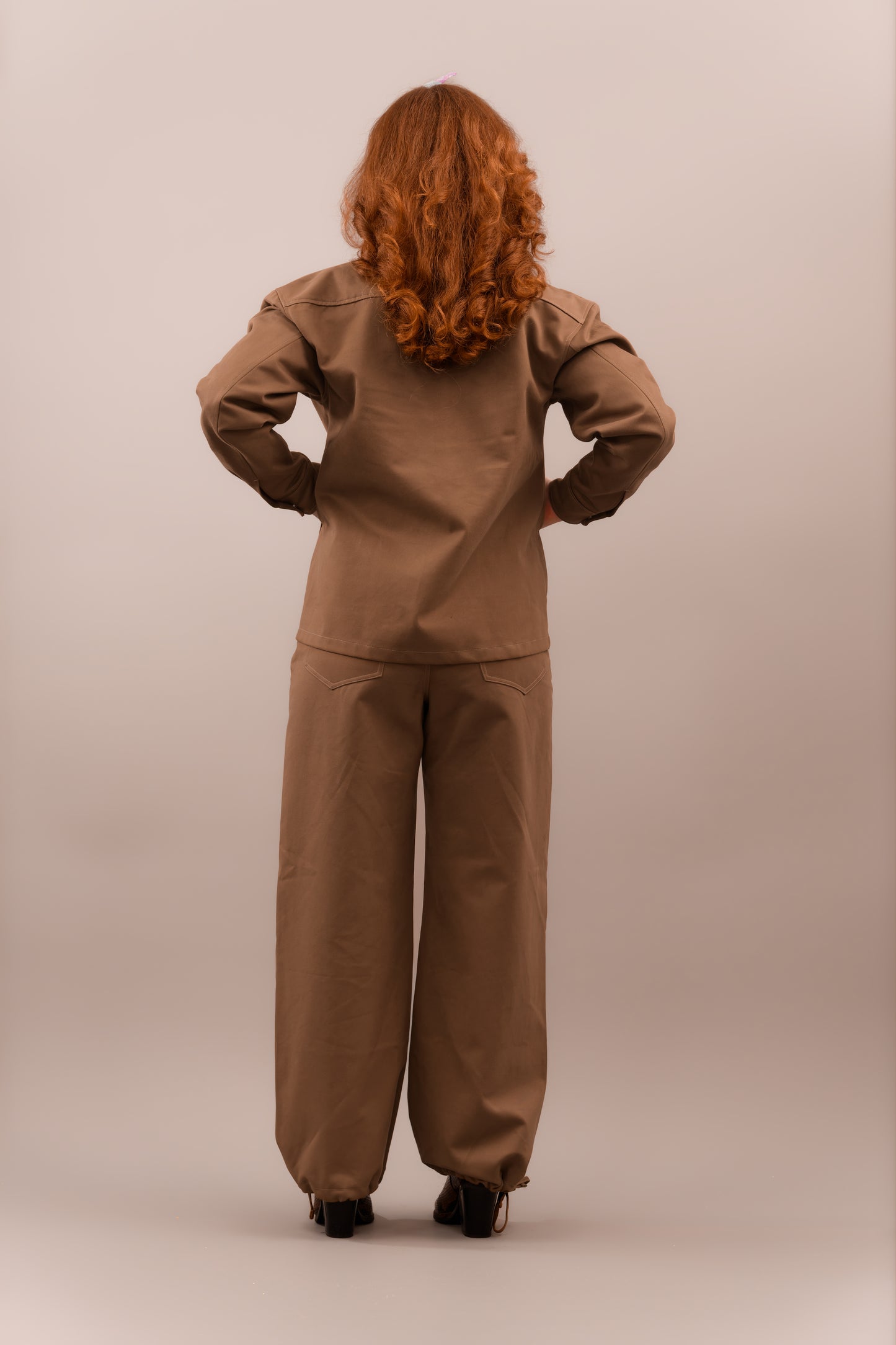 Khaki Denim Chore Jacket