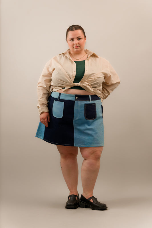 Champagne Long Sleeved Button Down