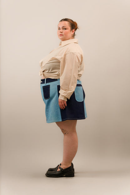 Champagne Long Sleeved Button Down