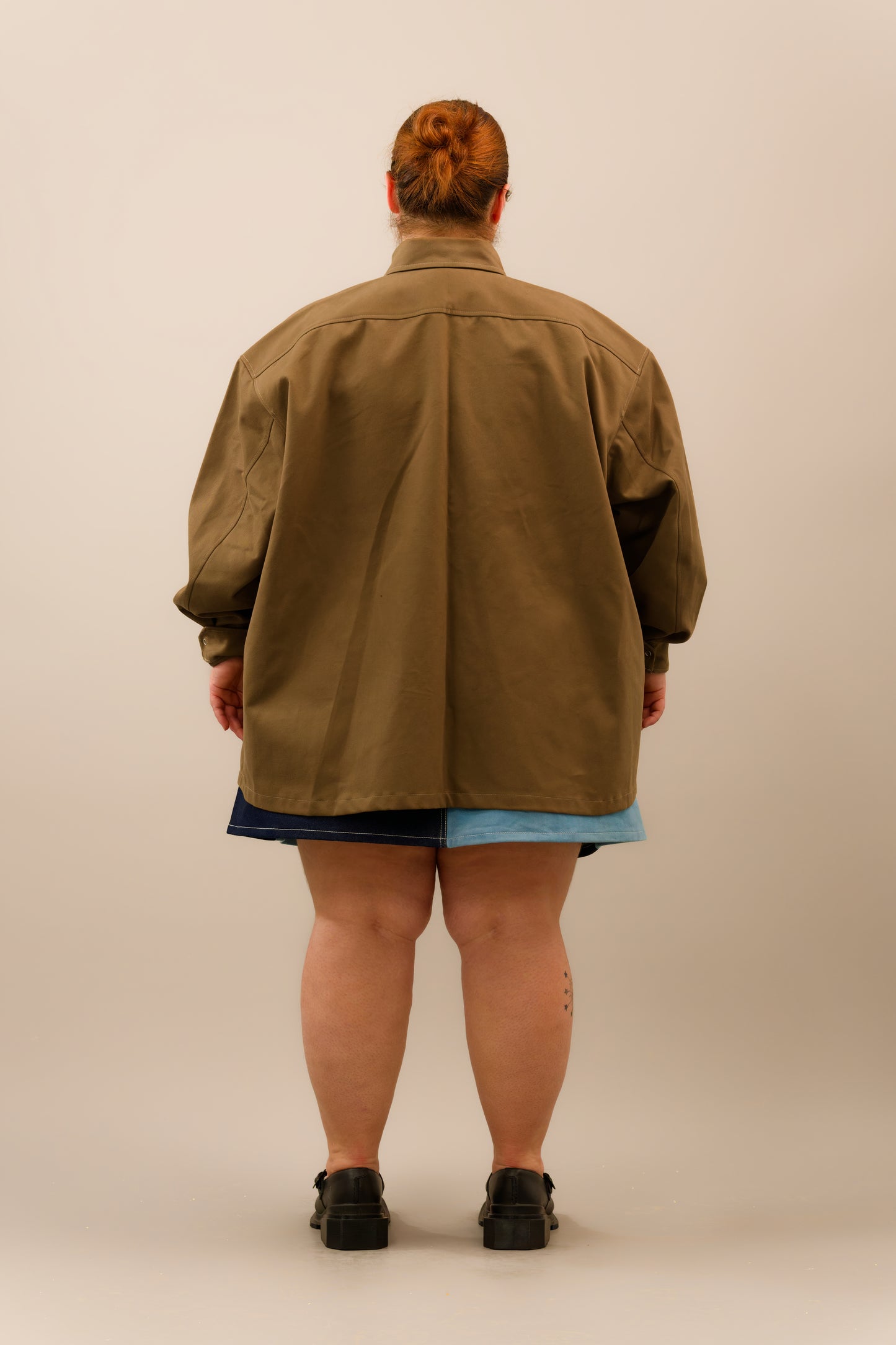 Khaki Denim Chore Jacket
