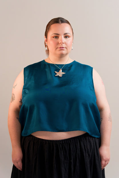 "Reef" Sleeveless Top